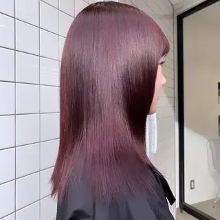ミディアム カラー けいこ🍊ニュアンス ネイル/個性派ネイルのネイルデザイン
