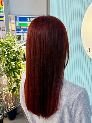 ロング カラー 髙木 優人のヘアスタイル