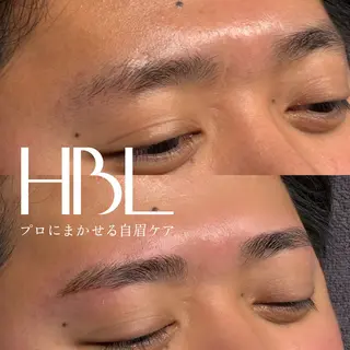 メンズ アイブロウ HBL眉毛&フェイス WAX専門ハルヒラリの眉毛・アイブロウイメージ