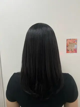 セミロング パーマ hama yukiのヘアスタイル