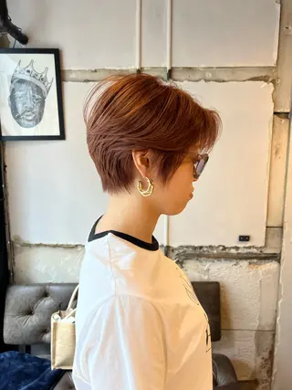 ショート カラー 【完全マンツー 恵比寿】佐藤 翔のヘアスタイル