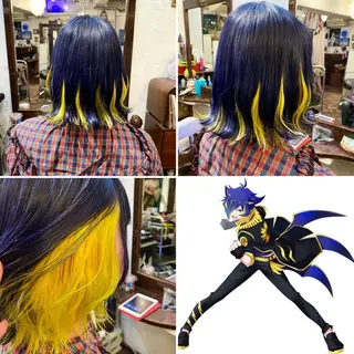 ショート カラー ✨️眉毛、派手髪、 ハイトーンShinの眉毛・アイブロウイメージ