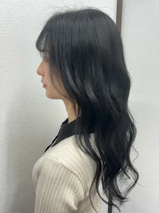 ロング カラー ヘアアレンジ 鈴木 アメリのヘアスタイル