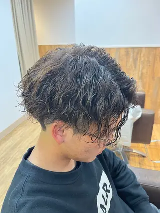 メンズ 鬼松沙弥 ❤︎メンズパーマのヘアスタイル