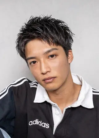 メンズ メンズパーマ/鈴木 雅也/メンズカットのヘアスタイル