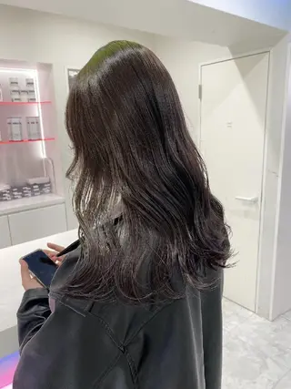 ロング ヘアアレンジ カラー 🪞【公式】表参道 🪞knot🪞のヘアスタイル