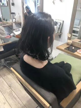 ショート カラー ヘアアレンジ 顔周りカット・相談 レイヤーも◎しずくのヘアスタイル