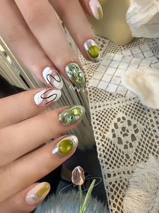 ネイル Flower nailのネイルデザイン
