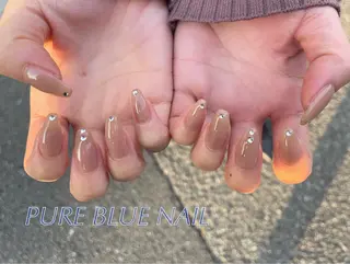 ネイル PURE BLUE NAILのネイルデザイン
