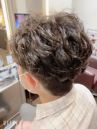 パーマ メンズ 谷口 雅門のヘアスタイル