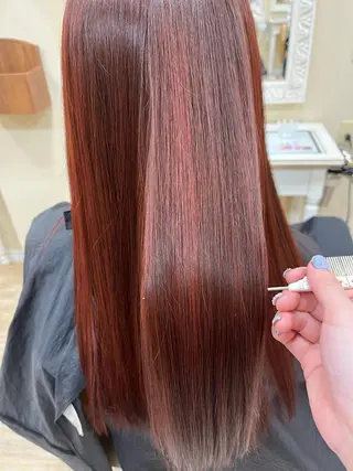 髪質改善カラーエステ /繁原わかなのヘアスタイル