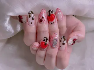 ネイル 長さだし専門店 M2　rikaのネイルデザイン