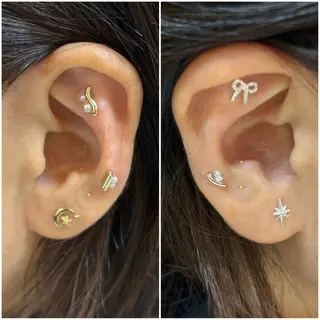 北野田|momo🍑 美眉/艶髪/耳ツボのヘアスタイル