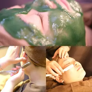 ｼェ-ﾋﾞﾝｸﾞ ｴｽﾃAmo新富町店のヘアスタイル