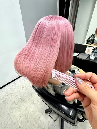 ショート カラー ヒラガカナ▼ ECLAT HAIRのヘアスタイル