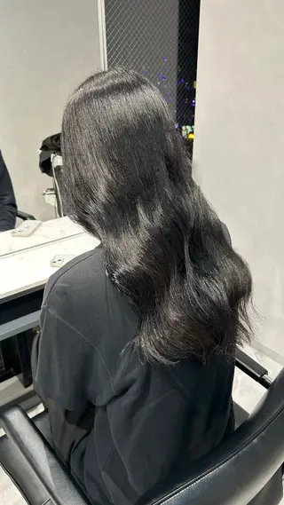 ロング カラー 彩華 🎀 西梅田美容室のヘアスタイル