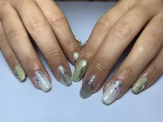 ミディアム shandy nailのネイルデザイン
