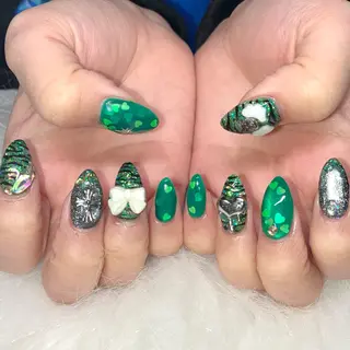 ネイル Nail ヌシん家 AKANEのネイルデザイン