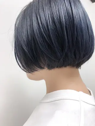 ショート カラー パーマ ヘアアレンジ キッズ ネイル マツエク・マツパ 🫧umu.🫧韓国 /レイヤー/ハッシュのヘアスタイル