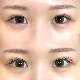 マツエク・マツパ すりーないん AMIのマツエク・マツパデザイン