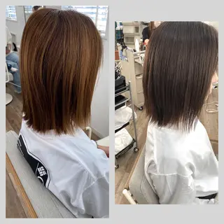 ショート カラー 佐藤 沙也輝のヘアスタイル