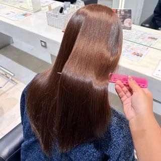 ロング カラー 縮毛矯正/Wカラー /アレンジ🌙あまにのヘアスタイル