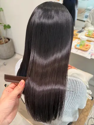 セミロング カラー Tamagawa Sakiのヘアスタイル