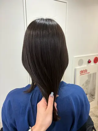 ミディアム 琉花/Jrスタイリス ト/レイヤーカットのヘアスタイル