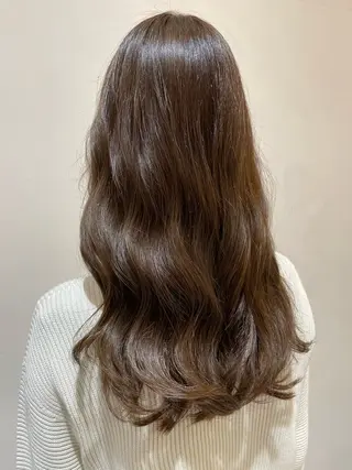 ロング 藤元 美咲のヘアスタイル