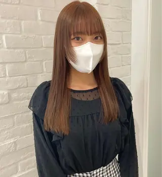 ロング 🧸SAKI🎀 韓国レイヤーのヘアスタイル