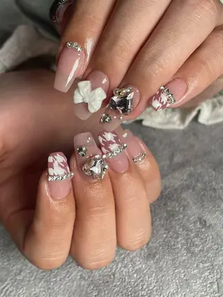 ネイル 3dパーツ/流行り 👧shushu❤️のネイルデザイン