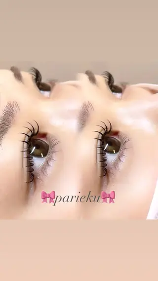 マツエク・マツパ Mell Yuuna ♡パリエク /束感のマツエク・マツパデザイン