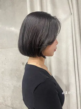 ミディアム カラー 表参道🌿赤み消し カラー/チナツのヘアスタイル