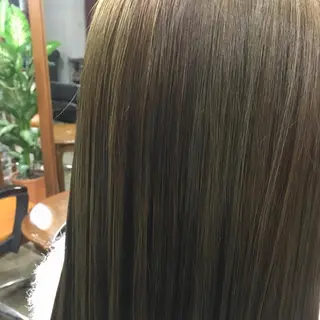 セミロング カラー 五月女 和樹のヘアスタイル