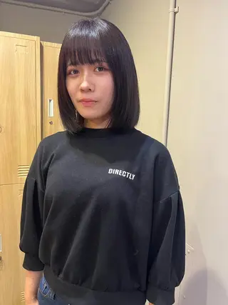 カラー レイヤーカット🍏 オリーブ/ののかのヘアスタイル