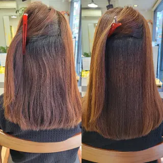 ミディアム 野村 果音(カノン)のヘアスタイル