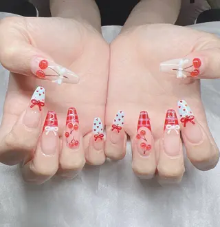 ネイル Lee Nails チップ長さだし専門店のネイルデザイン
