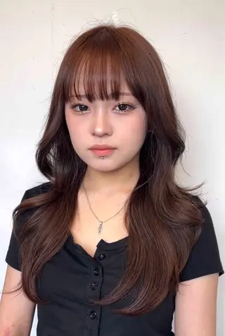 ロング 優李 ゆうり‪のヘアスタイル
