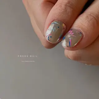 ネイル freex nail /ニュアンス/個性派のネイルデザイン