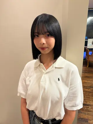 ショート 【美ボブ.艶カラー. 梅田茶屋町】midoのヘアスタイル