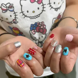 ネイル 直方市ネイルサロン minuitのネイルデザイン