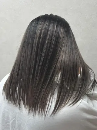 ミディアム カラー 🌷かわばた めい🌷のヘアスタイル