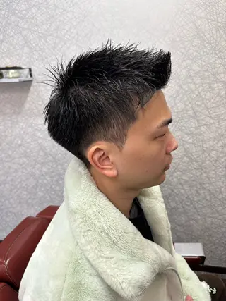 ショート 田島 颯人のヘアスタイル