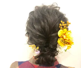 ヘアアレンジ 菊池 栄里奈のヘアスタイル