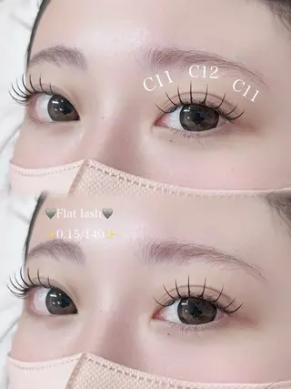 マツエク・マツパ レアファースト 西中島南方🖤TOAのマツエク・マツパデザイン