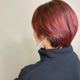 カラー アクイールグラッセ 滝村鈴夏のヘアスタイル