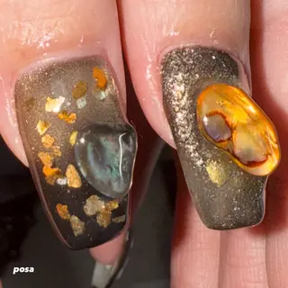ネイル posa nail モエミのネイルデザイン