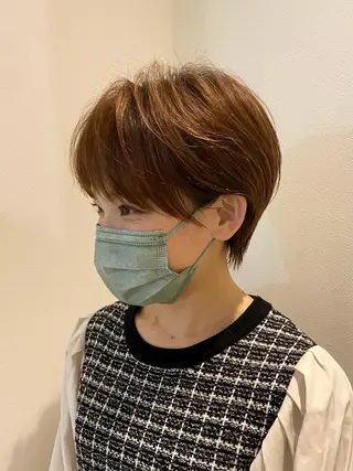 ショート 廣庭 勇人のヘアスタイル