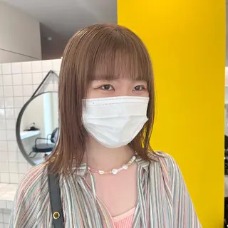 ミディアム カラー トレンドヘア◎ 店長 清原佑太のヘアスタイル