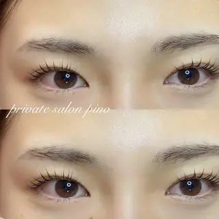 マツエク・マツパ pino eyelashのマツエク・マツパデザイン